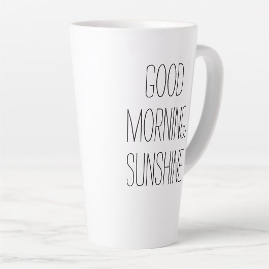 Goedemorgen, Sunshine Latte Mok (Rechterhoek)