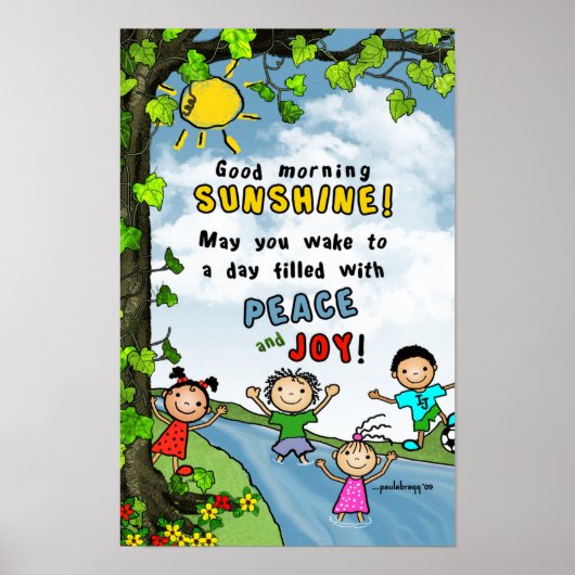 Goedemorgen Sunshine! Poster (Voorkant)