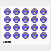 Goedemorgen Sunshine! Ronde Sticker (Vel)