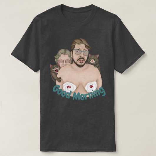 Goedemorgen T-shirt (Design voorkant)