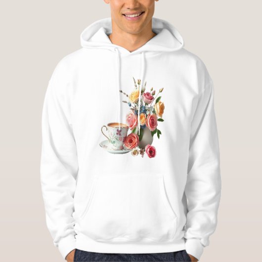Goedemorgen thee hoodie (Voorkant)