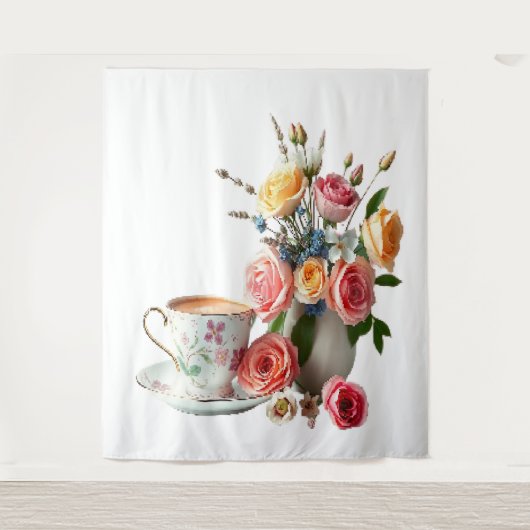 Goedemorgen thee wandkleed (Voorkant)