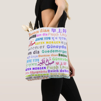 Goedemorgen Tote Bag