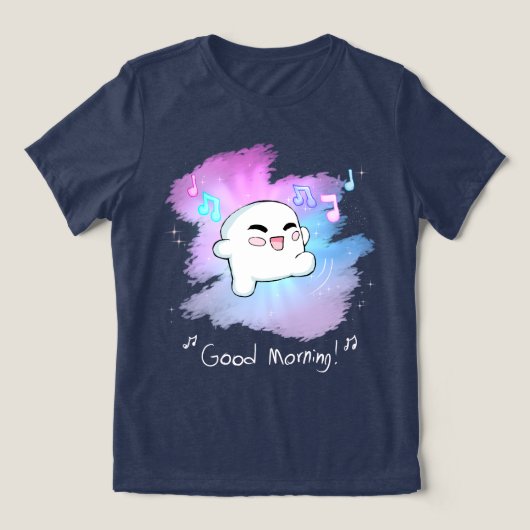 Goedemorgen! Tri-Blend Shirt (Design voorkant)