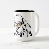 Goedemorgen Tweekleurige Koffiemok (Voorkant rechts)