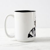 Goedemorgen Tweekleurige Koffiemok (Links)