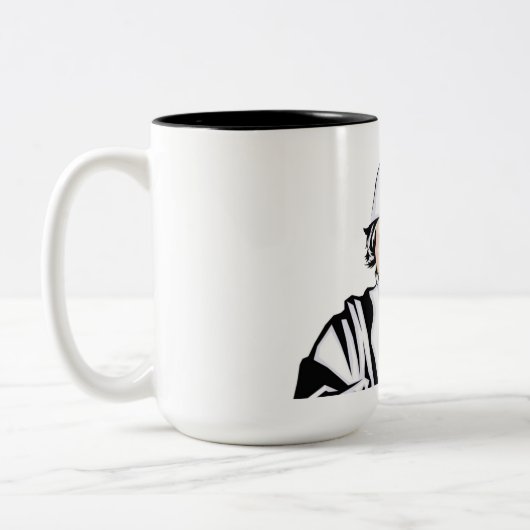 Goedemorgen Tweekleurige Koffiemok (Links)