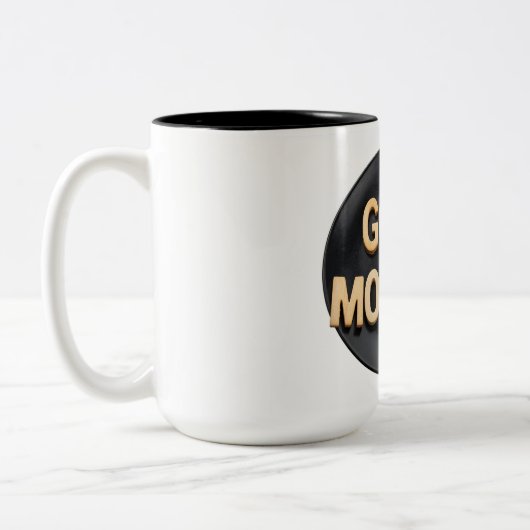 Goedemorgen Tweekleurige Koffiemok (Links)