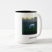 goedemorgen tweekleurige koffiemok (Voorkant rechts)