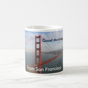 Goedemorgen uit San Francisco Koffiemok