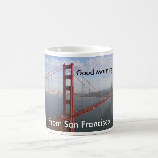Goedemorgen uit San Francisco Koffiemok (Center)