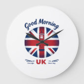 Goedemorgen Verenigd Koninkrijk - Union Jack & Lon Grote Klok (Voorkant)
