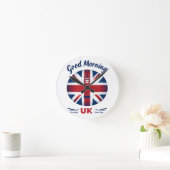 Goedemorgen Verenigd Koninkrijk - Union Jack & Lon Ronde Klok (Huis)