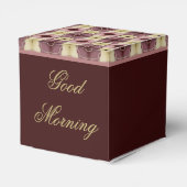 Goedemorgen voor doos bedankdoosjes (Achterkant)