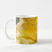 Goedemorgen vriend! Gele Rose Flower Coffee Cup Koffiemok (Links)