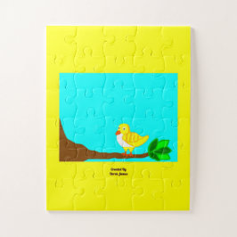 Goedemorgen vroeg vogel Puzzle 11 x 14 inch Legpuzzel