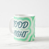 Goedemorgen, welterusten koffie Mok (Voorkant links)