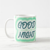 Goedemorgen, welterusten koffie Mok (Links)