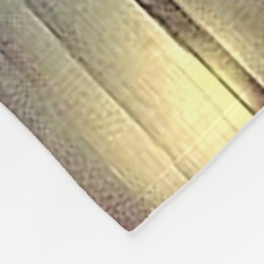 Goedemorgen wereld fleece deken (Hoek)