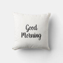 Goedemorgen Worp Kussen