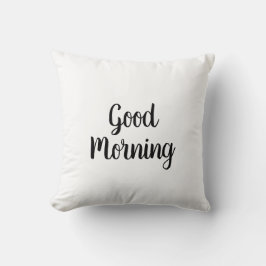 Goedemorgen Worp Kussen