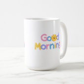 Goedemorgen Zon 😁 koffie mok 15oz (Voorkant rechts)