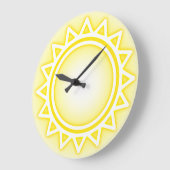 Goedemorgen zon neon klok (Hoek)