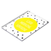 Goedemorgen zon | Polka Dots-Notitieboek Notitieboek (Linkerzijde)