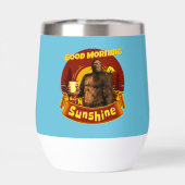 Goedemorgen Zonneschijn Funny Bigfoot Koffie (Achterkant)
