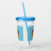 Goedemorgen Zonneschijn Funny Bigfoot Koffie Acryl Drinkbeker (Links)