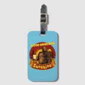 Goedemorgen Zonneschijn Funny Bigfoot Koffie Bagagelabel (Voorkant (verticaal))
