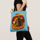 Goedemorgen Zonneschijn Funny Bigfoot Koffie Tote Bag (Dichtbij)