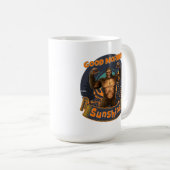 Goedemorgen zonneschijn Funny Bigfoot Koffiemok (Voorkant rechts)