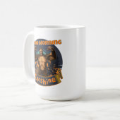 Goedemorgen zonneschijn Funny Bigfoot Koffiemok (Voorkant links)
