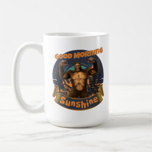 Goedemorgen zonneschijn Funny Bigfoot Koffiemok