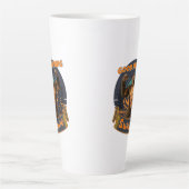 Goedemorgen zonneschijn Funny Bigfoot Latte Mok (Voorkant)