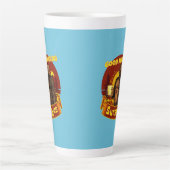 Goedemorgen zonneschijn Funny Bigfoot Latte Mok (Voorkant)