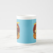 Goedemorgen zonneschijn Funny Bigfoot Porselein Kop (Voorkant)