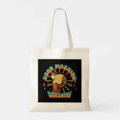 Goedemorgen Zonneschijn Grappige Haan Tote Bag (Achterkant)