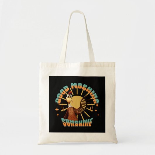 Goedemorgen Zonneschijn Grappige Haan Tote Bag (Voorkant)