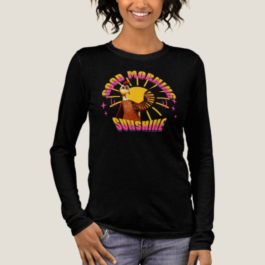 Goedemorgen Zonneschijn Grappige Haan Tri-Blend Shirt (Voorkant)