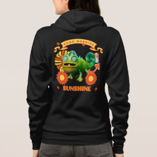 Goedemorgen Zonneschijn Grappige Kameleon Hoodie