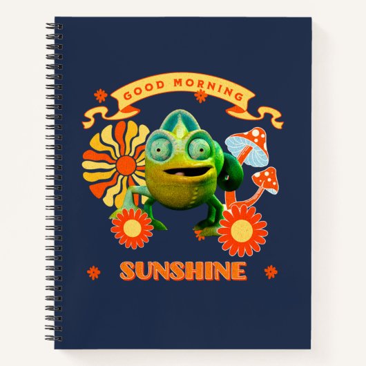 Goedemorgen Zonneschijn Grappige Kameleon Notitieboek (Voorkant)