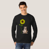 Goedemorgen Zonneschijn Liefde Mijn Engelse Bulldo T-shirt (Voorkant volledig)