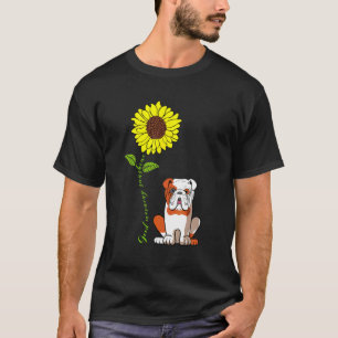 Goedemorgen Zonneschijn Liefde Mijn Engelse Bulldo T-shirt