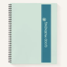 Goedemorgen Zonneschijn Minimalistisch Notitieboek