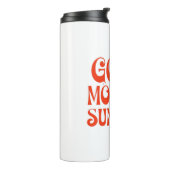 Goedemorgen Zonneschijn Retro Decor Print Thermosbeker (Gedraaid links)