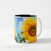 Goedemorgen zonneschijn! tweekleurige koffiemok (Voorkant rechts)