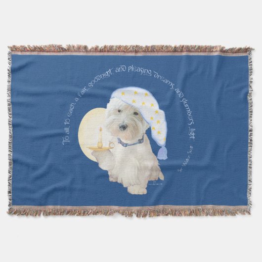 Goedenacht Blauw Deken (Voorkant)