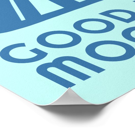 Goedenacht Moonbeam Schattige Moon Nursery Room Ar Poster (Hoek)